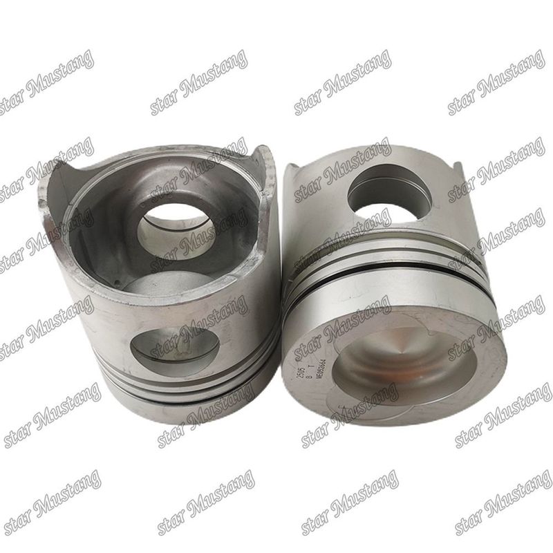 6D22 इंजन पिस्टन कक्ष आकार 82.5mm 3.3Kx3x6mm ME052664 ME052730 Mitsubishi इंजन स्पेयर पार्ट्स के लिए