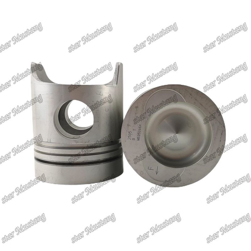 6D22 इंजन पिस्टन कक्ष आकार 82.5mm 3.3Kx3x6mm ME052664 ME052730 Mitsubishi इंजन स्पेयर पार्ट्स के लिए