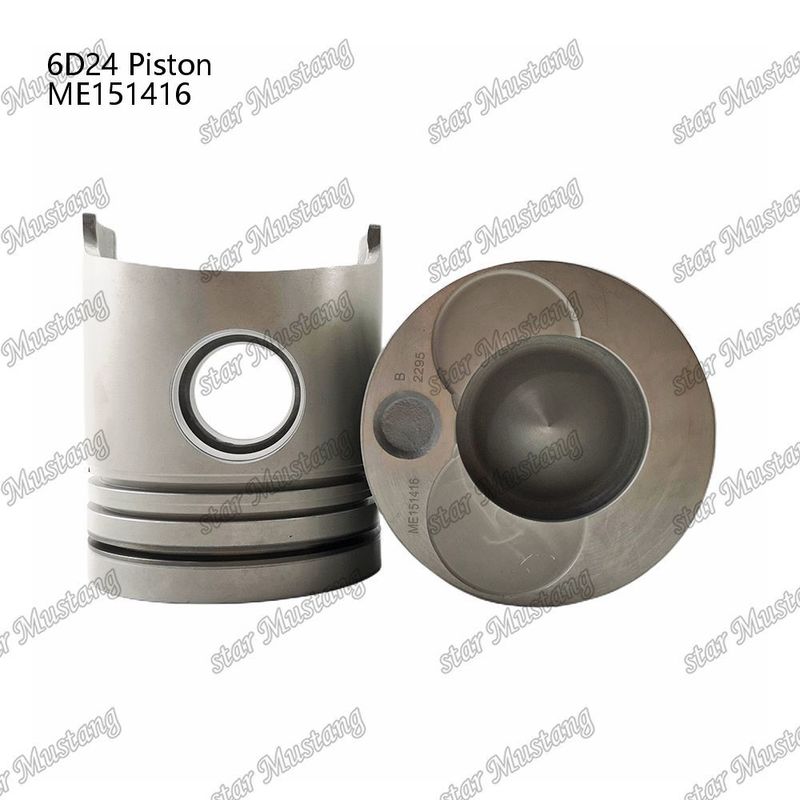 6D24 इंजन पिस्टन कक्ष आकार 69mm 3.3Kx3x4mm ME151416 Mitsubishi इंजन स्पेयर पार्ट्स के लिए