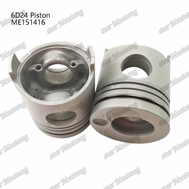 6D24 इंजन पिस्टन कक्ष आकार 69mm 3.3Kx3x4mm ME151416 Mitsubishi इंजन स्पेयर पार्ट्स के लिए