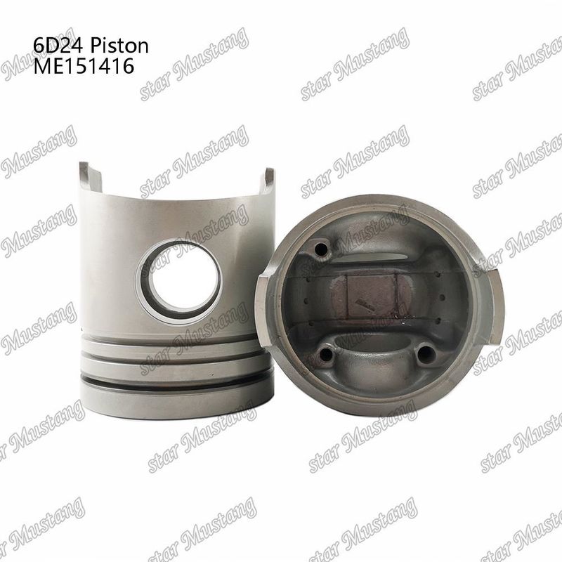 6D24 इंजन पिस्टन कक्ष आकार 69mm 3.3Kx3x4mm ME151416 Mitsubishi इंजन स्पेयर पार्ट्स के लिए