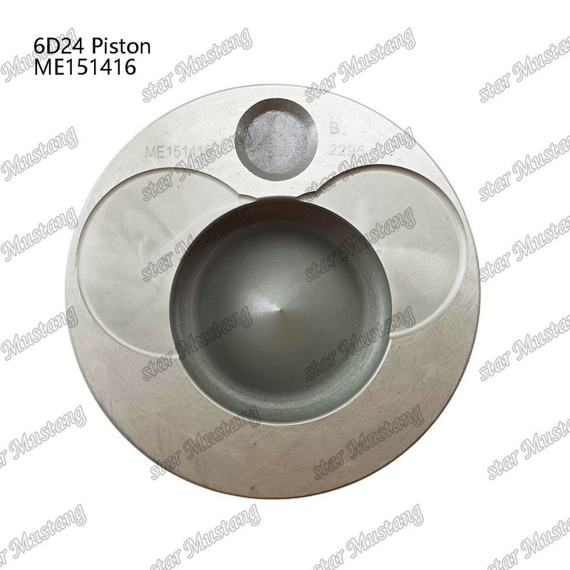 6D24 इंजन पिस्टन कक्ष आकार 69mm 3.3Kx3x4mm ME151416 Mitsubishi इंजन स्पेयर पार्ट्स के लिए