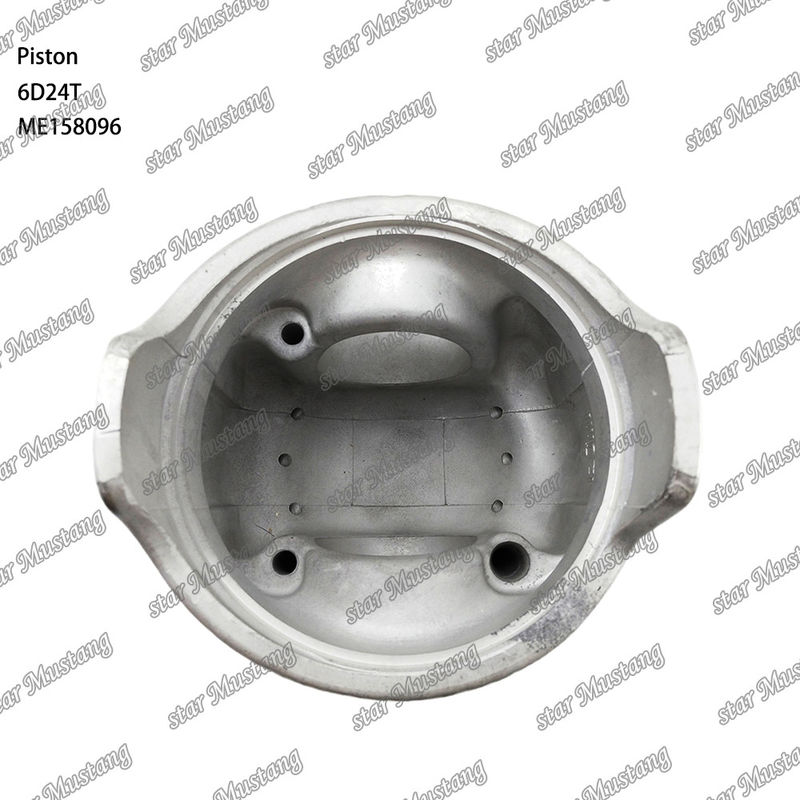 6D24T इंजन पिस्टन कक्ष आकार 69mm 3.3Kx3x4mm ME158096 Mitsubishi इंजन स्पेयर पार्ट्स के लिए