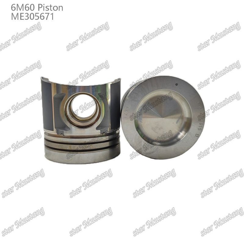 6M60 इंजन पिस्टन कक्ष आकार 79mm ME305671 Mitsubishi इंजन स्पेयर पार्ट्स के लिए
