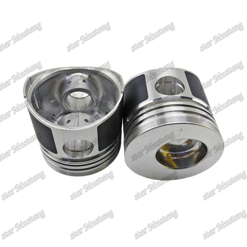 K3E K4E इंजन पिस्टन डायरेक्ट इंजेक्शन MM433462 MM435384 MM438918 Mitsubishi इंजन स्पेयर पार्ट्स के लिए
