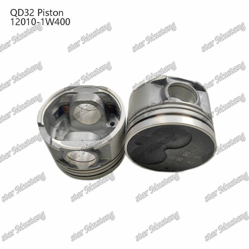 QD32 इंजन पिस्टन तेल गैलरी के साथ 12010-1W400 मित्सुबिशी इंजन स्पेयर पार्ट्स के लिए