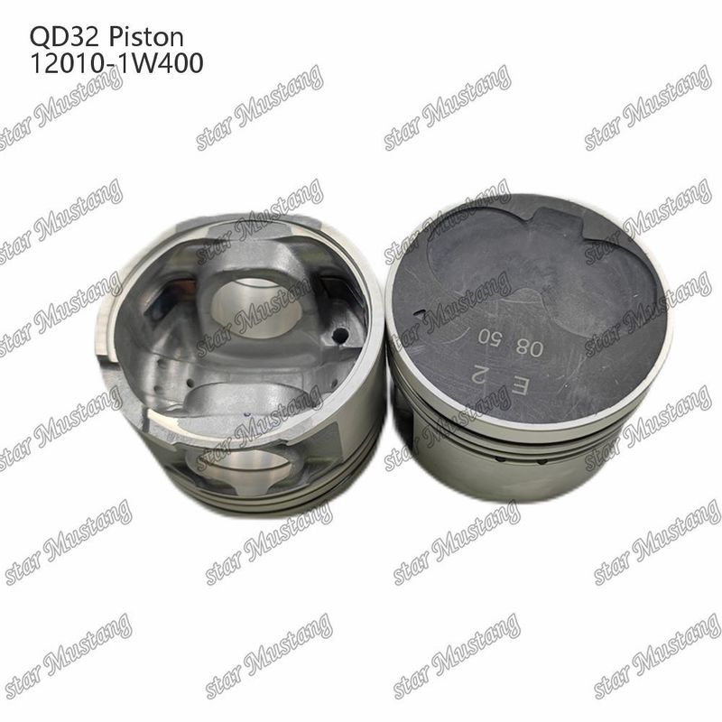 QD32 इंजन पिस्टन तेल गैलरी के साथ 12010-1W400 मित्सुबिशी इंजन स्पेयर पार्ट्स के लिए