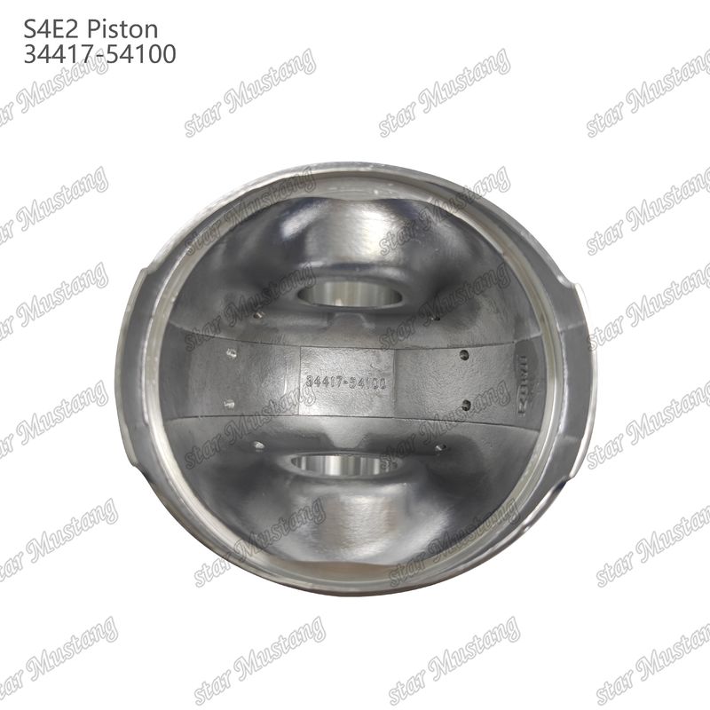 S4E2 इंजन पिस्टन ऊंचाई 98 मिमी व्यास 98 मिमी पिन छेद 28 मिमी 34417-54100 मित्सुबिशी इंजन स्पेयर पार्ट्स के लिए