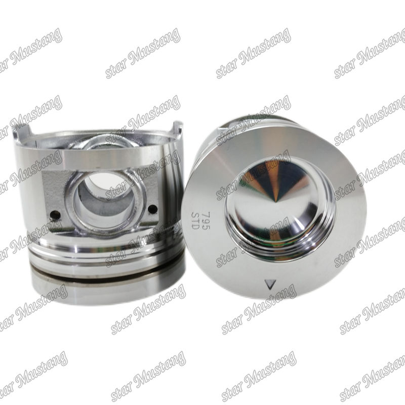 S4S-D S6S-D इंजन पिस्टन गोल तल कक्ष आकार 55mm तेल अंगूठी 4.5mm 32A17-05102 Mitsubishi इंजन स्पेयर पार्ट्स के लिए