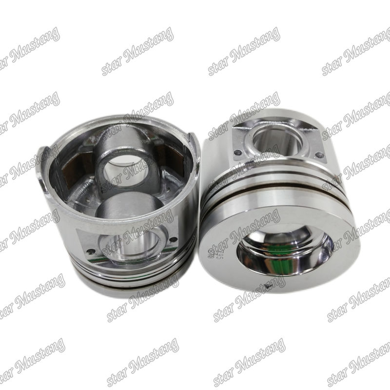 S4S-D S6S-D इंजन पिस्टन गोल तल कक्ष आकार 55mm तेल अंगूठी 4.5mm 32A17-05102 Mitsubishi इंजन स्पेयर पार्ट्स के लिए