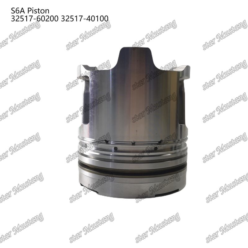 S6A इंजन पिस्टन 32517-60200 32517-40100 3335 मित्सुबिशी इंजन स्पेयर पार्ट्स के लिए