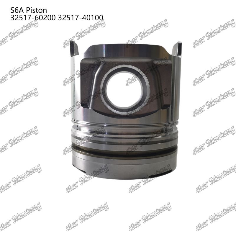 S6A इंजन पिस्टन 32517-60200 32517-40100 3335 मित्सुबिशी इंजन स्पेयर पार्ट्स के लिए
