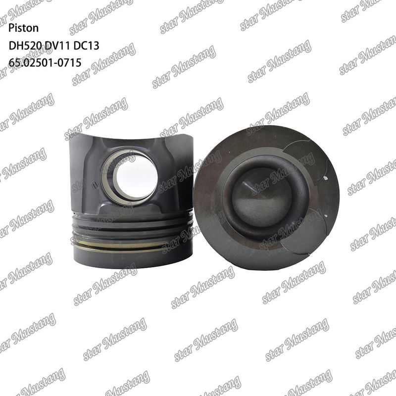 पिस्टन DH520 DV11 DC13 65.02501-0715 Doosan डीजल इंजन मरम्मत भागों के लिए