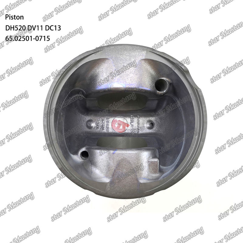 पिस्टन DH520 DV11 DC13 65.02501-0715 Doosan डीजल इंजन मरम्मत भागों के लिए