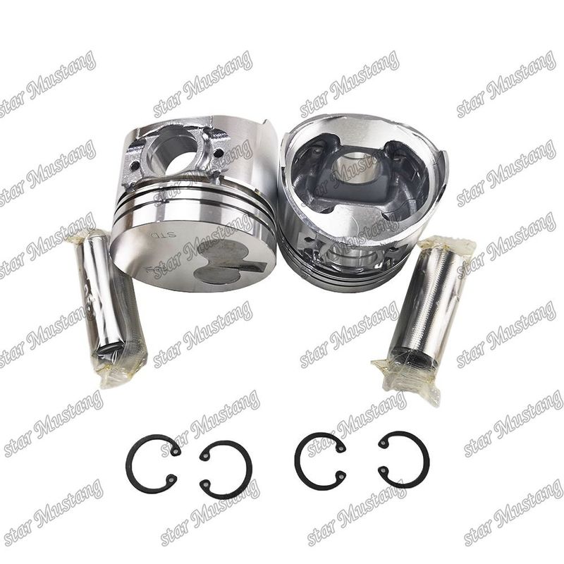 पिस्टन 2D70E-5 3TNV70 2YM15 3YM20 119515-22080 Yanmar डीजल इंजन मरम्मत भागों के लिए