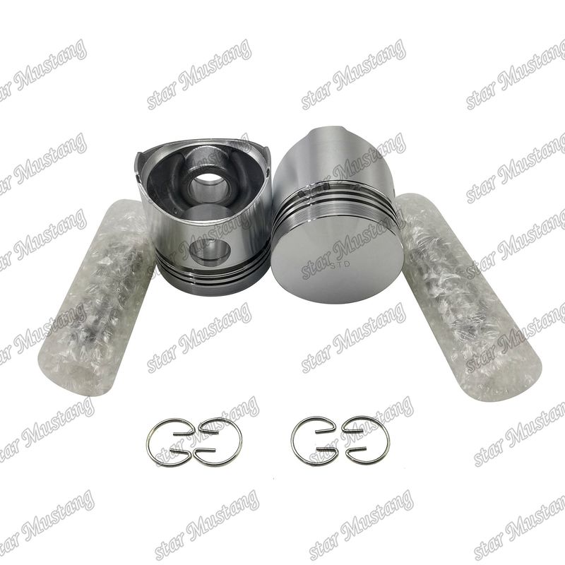 पिस्टन 3D75-1 3T75 3T75HL फ्लैट बॉटम 121500-22090 YM121500-22090 Yanmar डीजल इंजन मरम्मत भागों के लिए