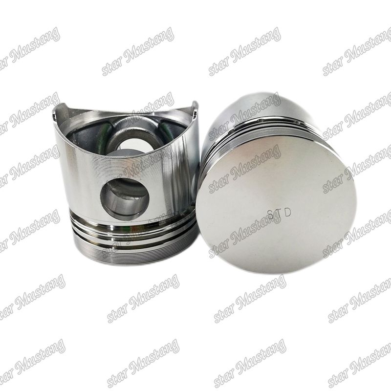 पिस्टन 3D75-1 3T75 3T75HL फ्लैट बॉटम 121500-22090 YM121500-22090 Yanmar डीजल इंजन मरम्मत भागों के लिए
