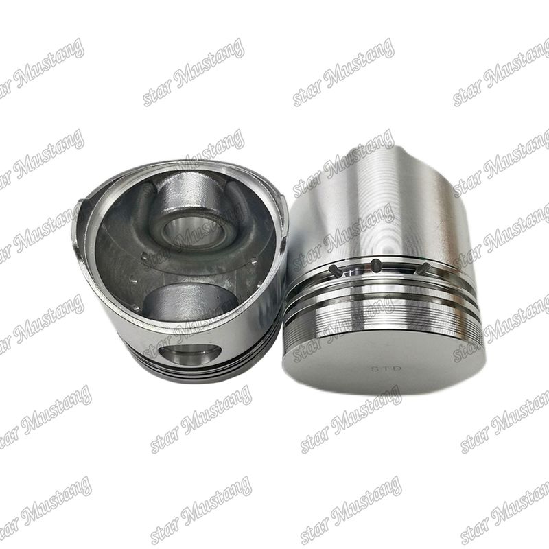 पिस्टन 3D75-1 3T75 3T75HL फ्लैट बॉटम 121500-22090 YM121500-22090 Yanmar डीजल इंजन मरम्मत भागों के लिए