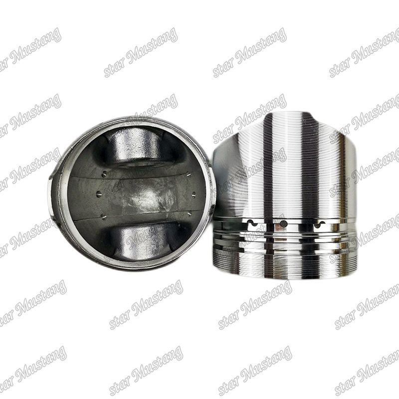 पिस्टन 3D75-1 3T75 3T75HL फ्लैट बॉटम 121500-22090 YM121500-22090 Yanmar डीजल इंजन मरम्मत भागों के लिए