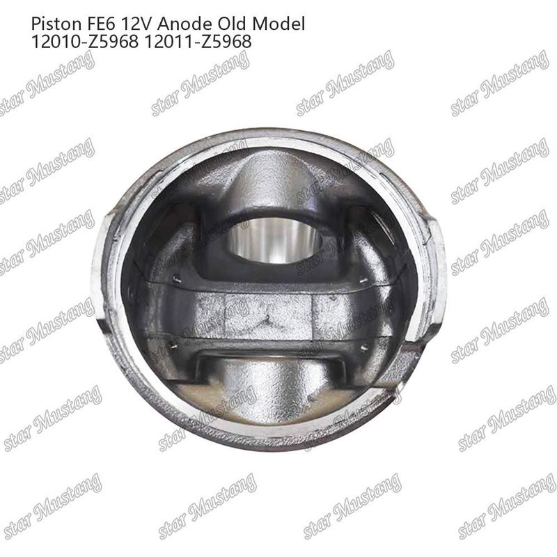 FE6 इंजन पिस्टन 12 वाल्व 12010-Z5968 12011-Z5968 निसान इंजन स्पेयर पार्ट्स के लिए