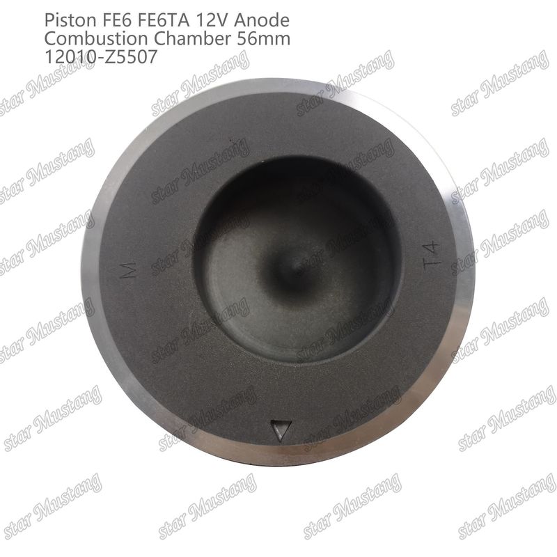 FE6 FE6TA इंजन पिस्टन12V कक्ष आकार 56 मिमी 2.5x2x4 मिमी 12010-Z5507 निसान इंजन स्पेयर पार्ट्स के लिए