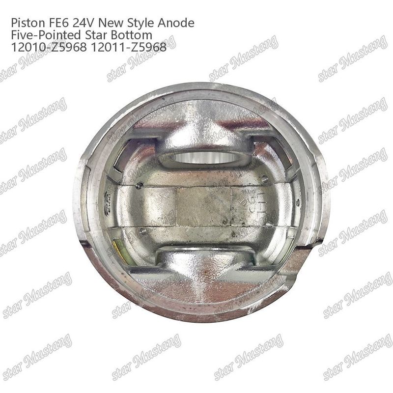 FE6T इंजन पिस्टन 24V नया प्रकार 2.5x2x4 मिमी 12011-Z5776 12011-Z5506 12011-Z5968 निसान इंजन स्पेयर पार्ट्स के लिए