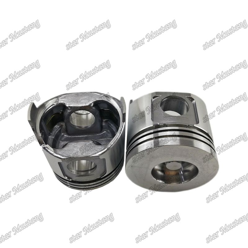 पिस्टन 3D84-5 3D84E-5 S3D84-5 PC30-2 WA30-5 41.3mm YM129004-22080 Yanmar डीजल इंजन मरम्मत भागों के लिए