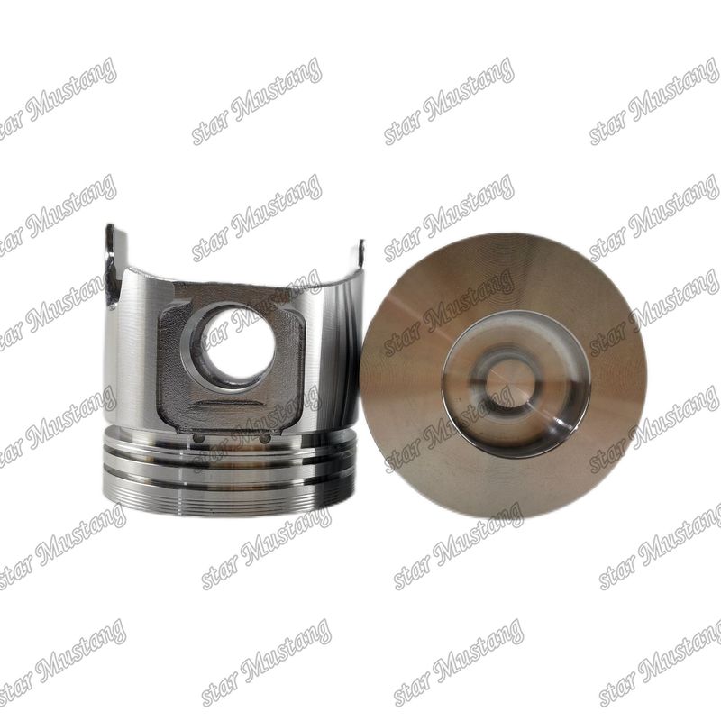 पिस्टन 3D84-5 3D84E-5 S3D84-5 PC30-2 WA30-5 41.3mm YM129004-22080 Yanmar डीजल इंजन मरम्मत भागों के लिए