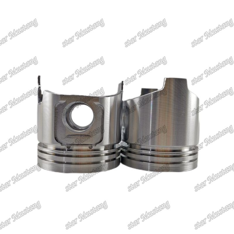 पिस्टन 3D84-5 3D84E-5 S3D84-5 PC30-2 WA30-5 41.3mm YM129004-22080 Yanmar डीजल इंजन मरम्मत भागों के लिए