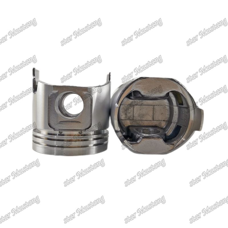 पिस्टन 3D84-5 3D84E-5 S3D84-5 PC30-2 WA30-5 41.3mm YM129004-22080 Yanmar डीजल इंजन मरम्मत भागों के लिए