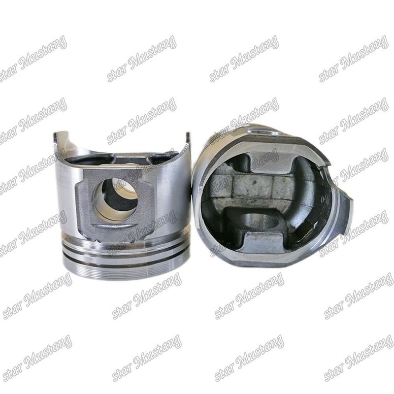 पिस्टन 3D88E-3 4D88E-3 3TNC88 4TNC88 कक्ष आकार 47 मिमी 129001-22081 Yanmar डीजल इंजन मरम्मत भागों के लिए