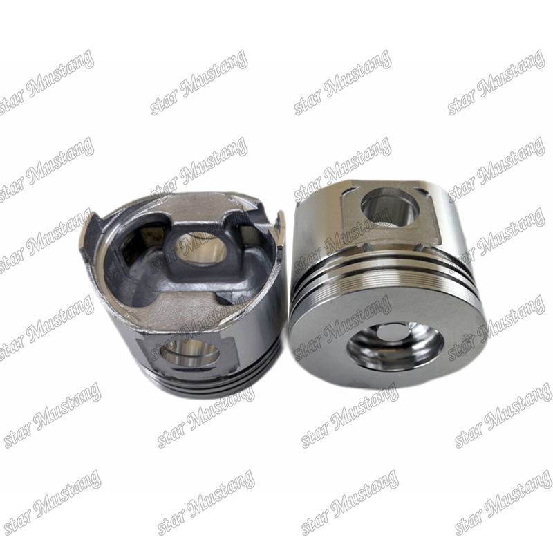 पिस्टन 3D88E-5 3D88E-6 4D88E-5 3TNV88 4TNV88 कक्ष आकार 43 मिमी 129005-22080 Yanmar डीजल इंजन मरम्मत भागों के लिए