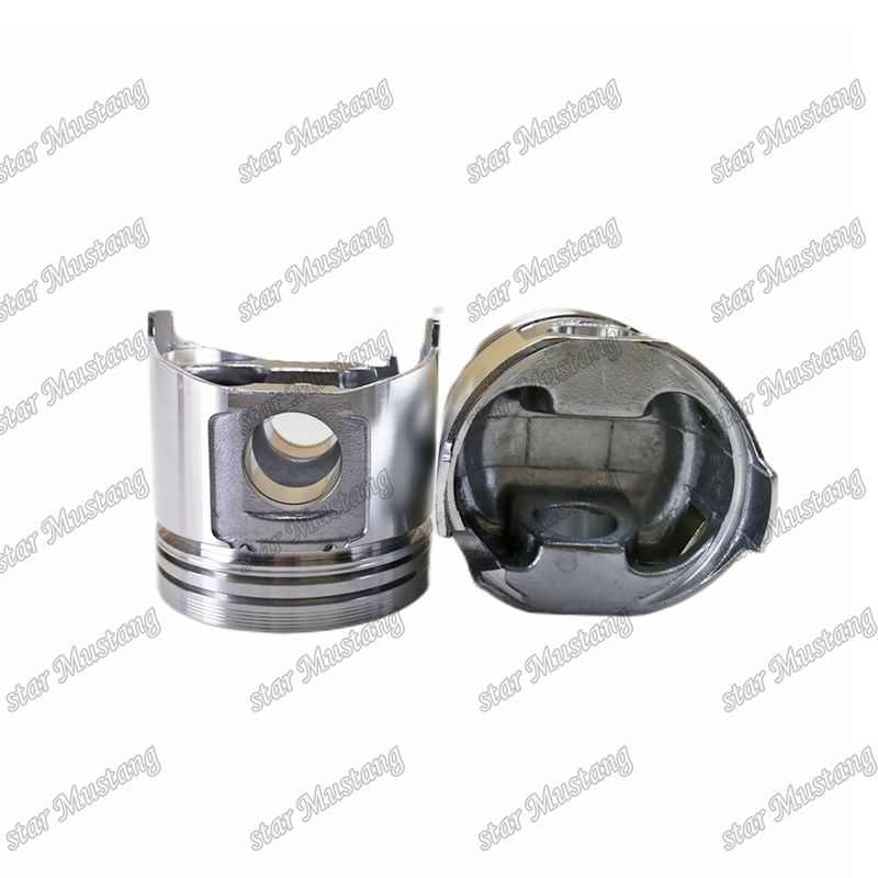 पिस्टन 3D88E-5 3D88E-6 4D88E-5 3TNV88 4TNV88 कक्ष आकार 43 मिमी 129005-22080 Yanmar डीजल इंजन मरम्मत भागों के लिए
