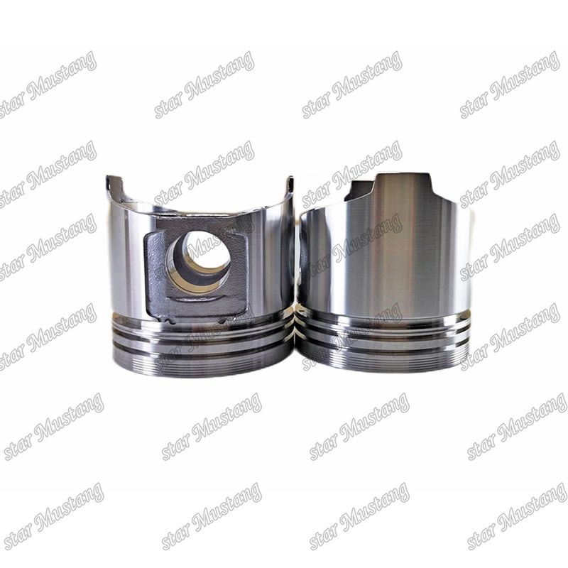 पिस्टन 3D88E-5 3D88E-6 4D88E-5 3TNV88 4TNV88 कक्ष आकार 43 मिमी 129005-22080 Yanmar डीजल इंजन मरम्मत भागों के लिए