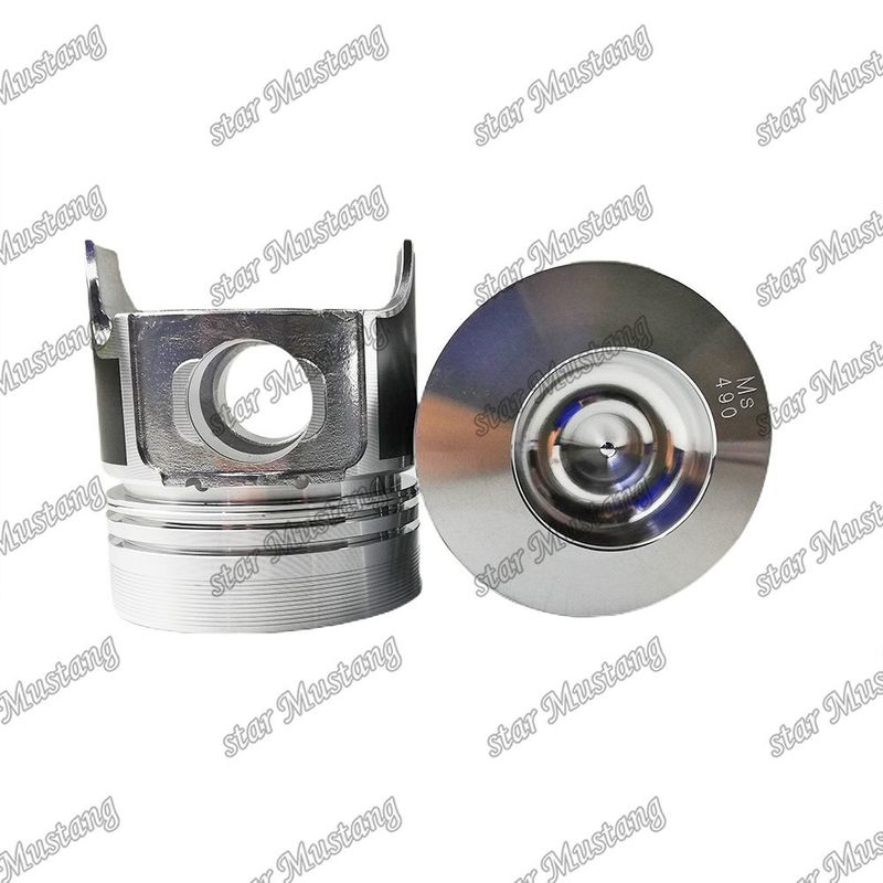 पिस्टन 3TN78 3D78-1 ऊंचाई 87 मिमी 129100-22080 Yanmar डीजल इंजन मरम्मत भागों के लिए