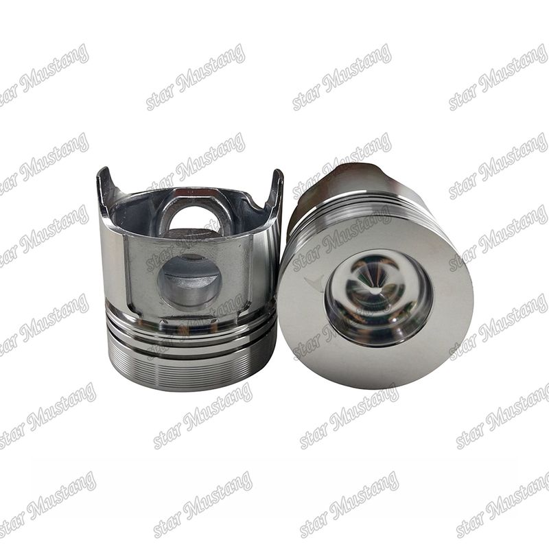 पिस्टन 3TN82 4TN82 86.5mm ऊंचाई 44mm 119813-22500 129402-22080 129402-22090 Yanmar डीजल इंजन मरम्मत भागों के लिए