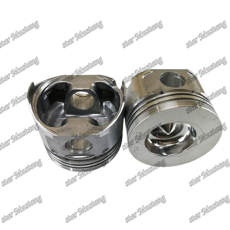 पिस्टन 3TNE82A 71mm ऊंचाई दहन कक्ष 44mm 119813-22080 Yanmar डीजल इंजन मरम्मत भागों के लिए