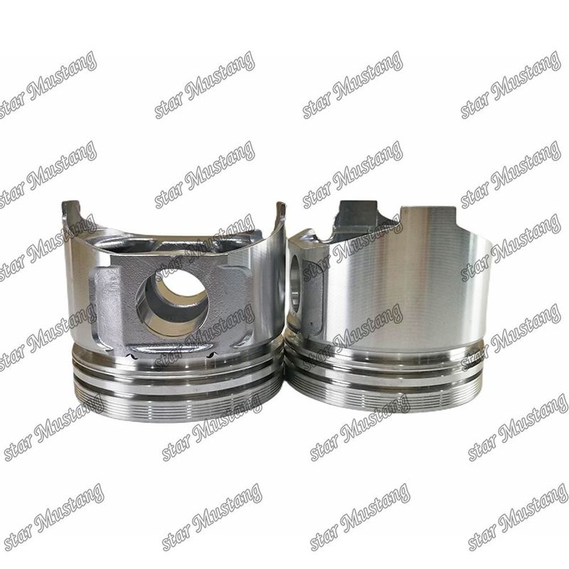 पिस्टन 3TNE82A 71mm ऊंचाई दहन कक्ष 44mm 119813-22080 Yanmar डीजल इंजन मरम्मत भागों के लिए