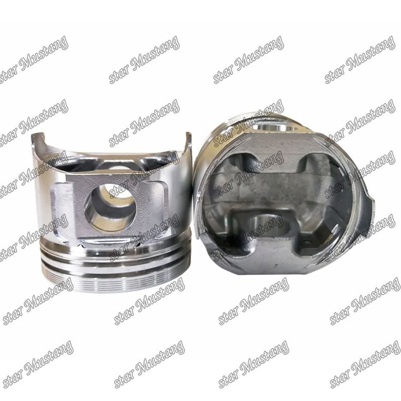 पिस्टन 3TNE82A 71mm ऊंचाई दहन कक्ष 44mm 119813-22080 Yanmar डीजल इंजन मरम्मत भागों के लिए