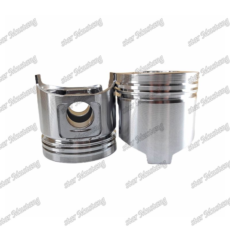 पिस्टन 4TNE84T ऊंचाई 84 मिमी दहन कक्ष आकार 45 मिमी 129002-22090 Yanmar डीजल इंजन मरम्मत भागों के लिए