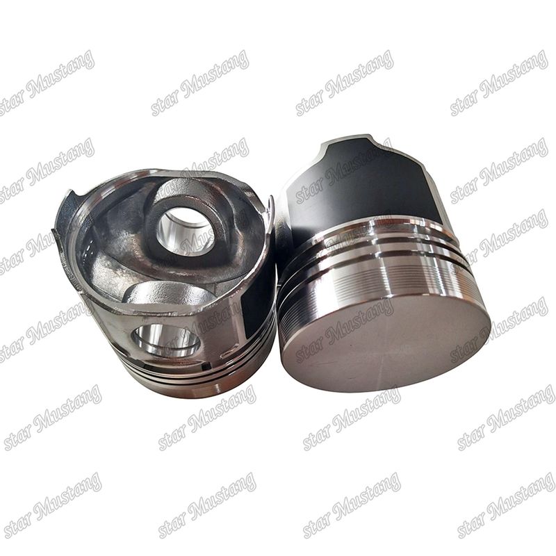 पिस्टन HD019 3TN75 119810-22080 YM119810-22080 Yanmar डीजल इंजन मरम्मत भागों के लिए फ्लैट तल
