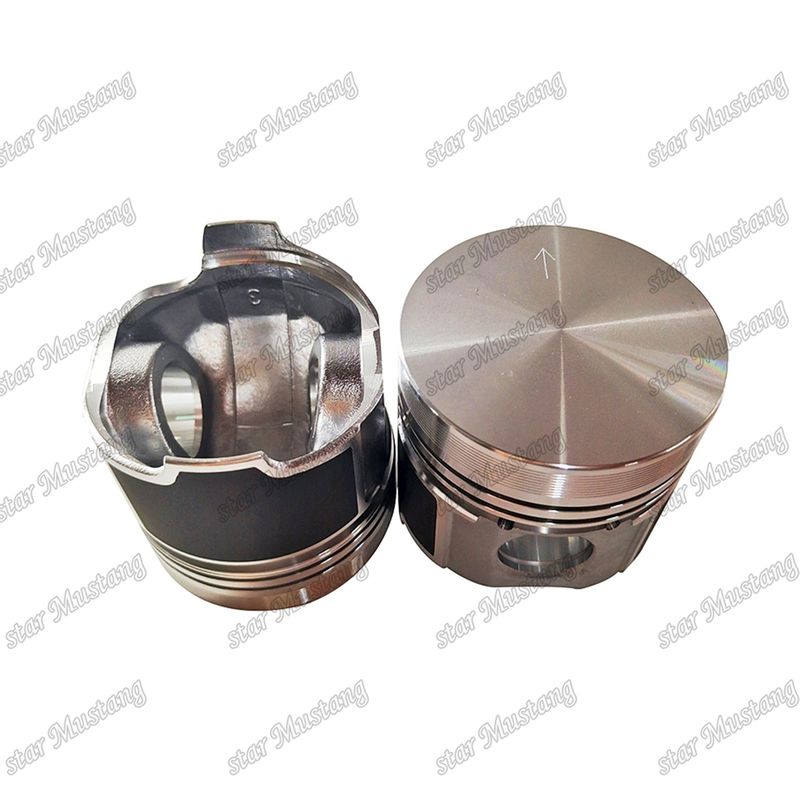 पिस्टन HD019 3TN75 119810-22080 YM119810-22080 Yanmar डीजल इंजन मरम्मत भागों के लिए फ्लैट तल