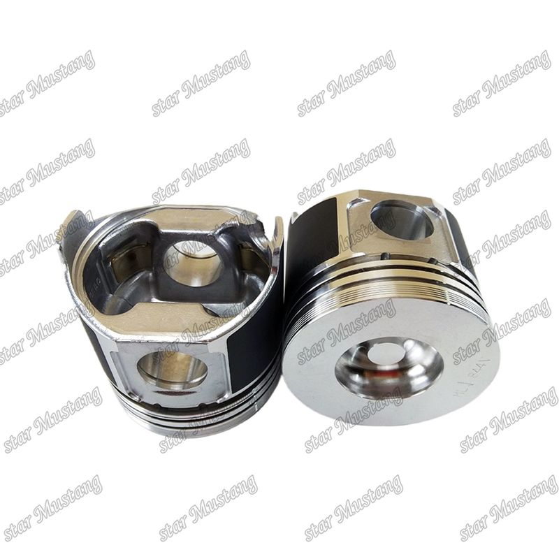 पिस्टन S4D84E-5 4TNV84 ऊंचाई 84 मिमी दहन कक्ष आकार 41.3 मिमी 129508-22080 Yanmar डीजल इंजन मरम्मत भागों के लिए