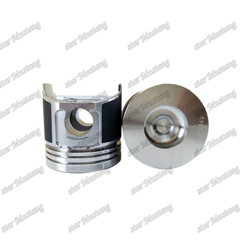 पिस्टन S4D84E-5 4TNV84 ऊंचाई 84 मिमी दहन कक्ष आकार 41.3 मिमी 129508-22080 Yanmar डीजल इंजन मरम्मत भागों के लिए