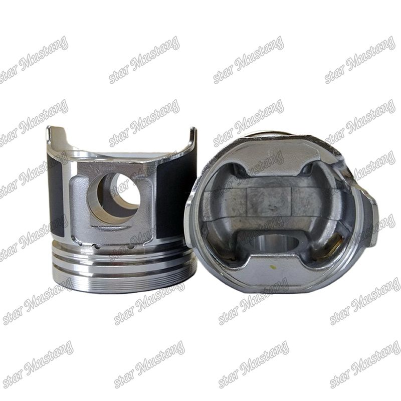 पिस्टन S4D84E-5 4TNV84 ऊंचाई 84 मिमी दहन कक्ष आकार 41.3 मिमी 129508-22080 Yanmar डीजल इंजन मरम्मत भागों के लिए