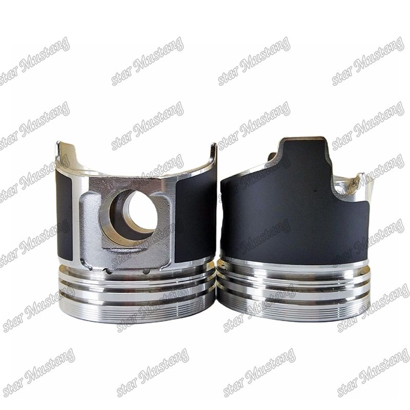 पिस्टन S4D84E-5 4TNV84 ऊंचाई 84 मिमी दहन कक्ष आकार 41.3 मिमी 129508-22080 Yanmar डीजल इंजन मरम्मत भागों के लिए