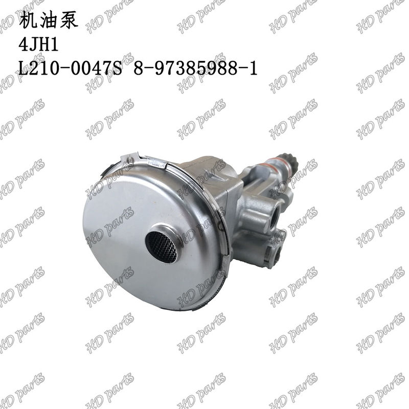 तेल पंप 4JH1 L210-0047S 8-97385988-1 Isuzu इंजन स्पेयर पार्ट्स के लिए