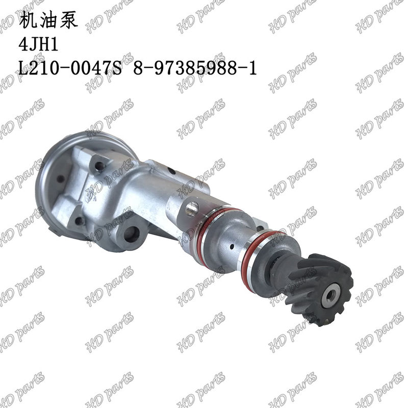 तेल पंप 4JH1 L210-0047S 8-97385988-1 Isuzu इंजन स्पेयर पार्ट्स के लिए