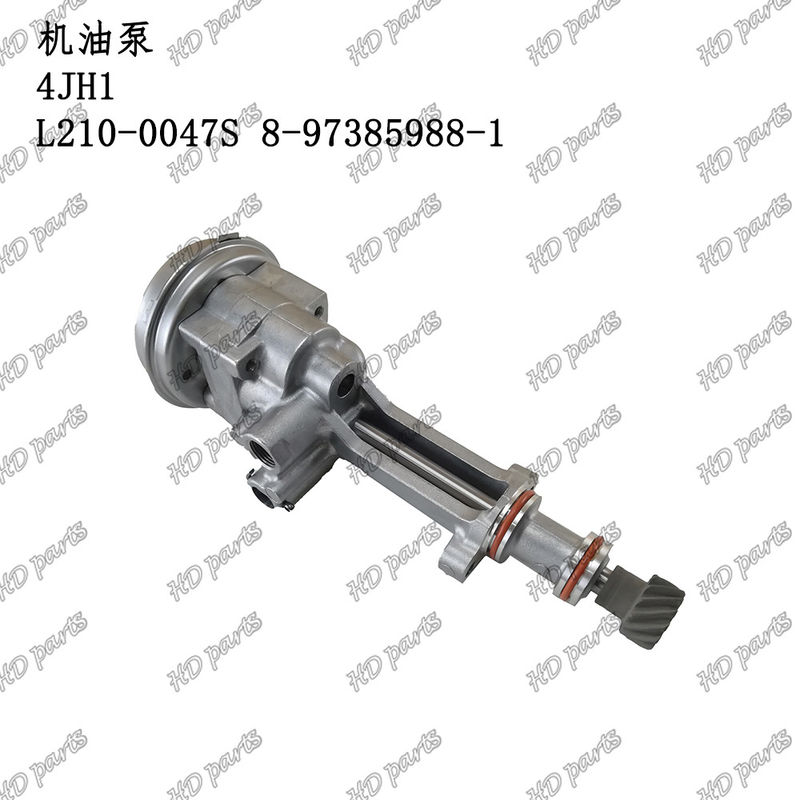 तेल पंप 4JH1 L210-0047S 8-97385988-1 Isuzu इंजन स्पेयर पार्ट्स के लिए