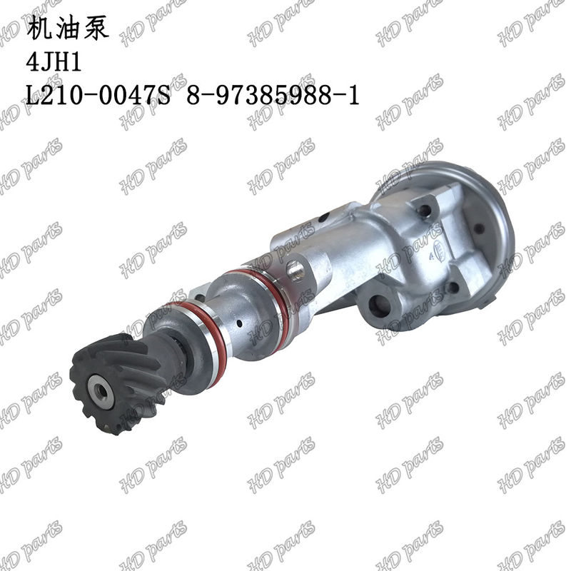 तेल पंप 4JH1 L210-0047S 8-97385988-1 Isuzu इंजन स्पेयर पार्ट्स के लिए